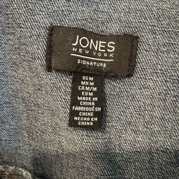 Jones, New York Jean jacket size 4 - Picture 4 of 4